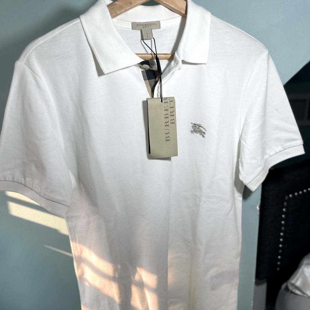 Authentic Burberry mens size small shirt never worn